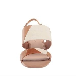 Kelsi Dagger Tan and Cream Sandals 8.5